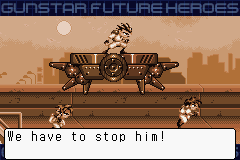 Gunstar Super Heroes screenshot 5 for GameBoy Advance